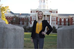 Photo of Natalie Gray, Student Assistant for Advancement