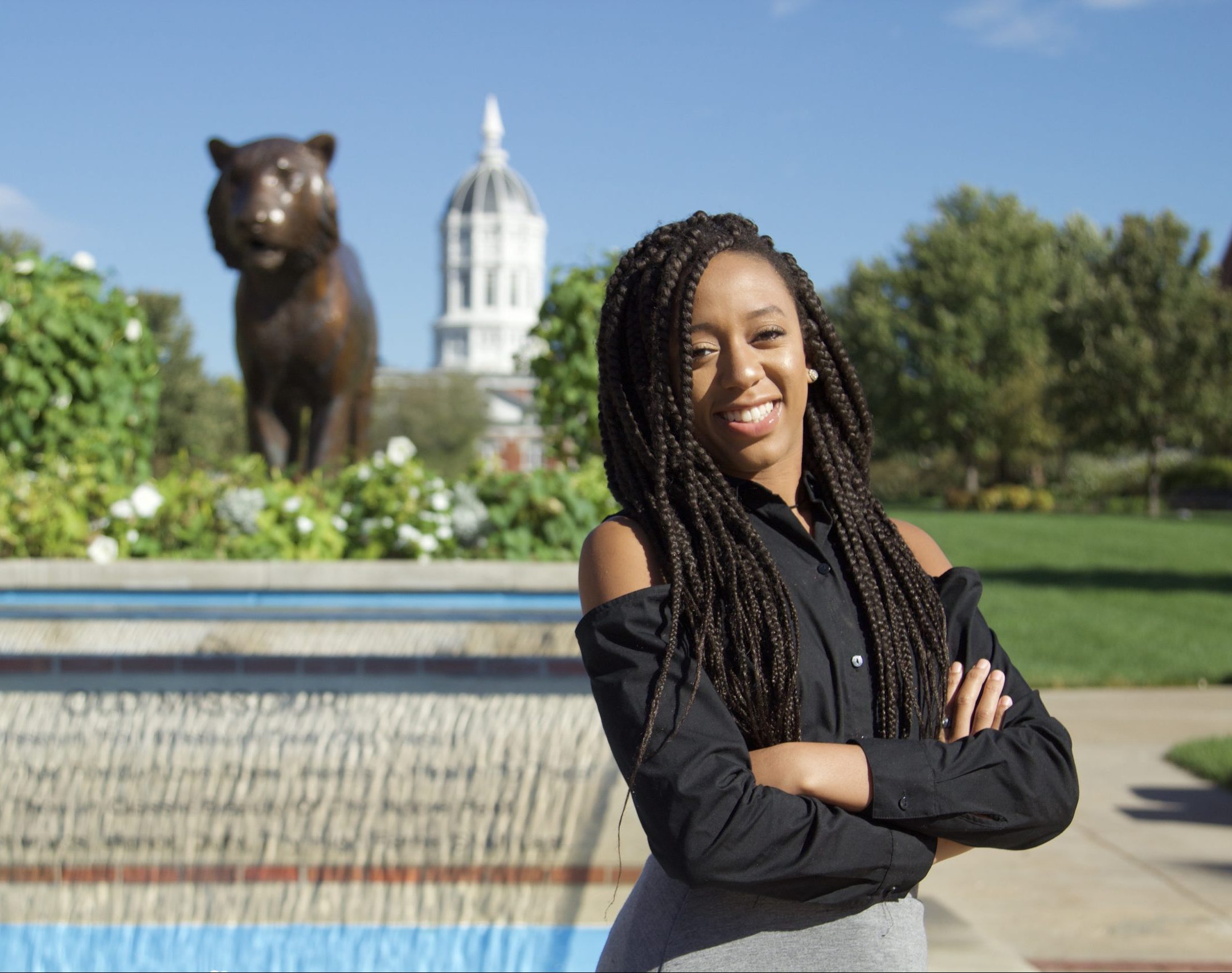 Photo of Ashley Jones, Communications Intern for College of Arts and Science