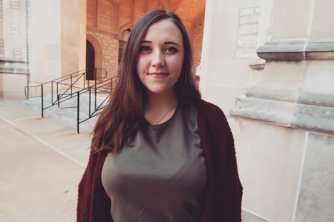 Photo of Rachel Berry, Student Manager for Campus Dining