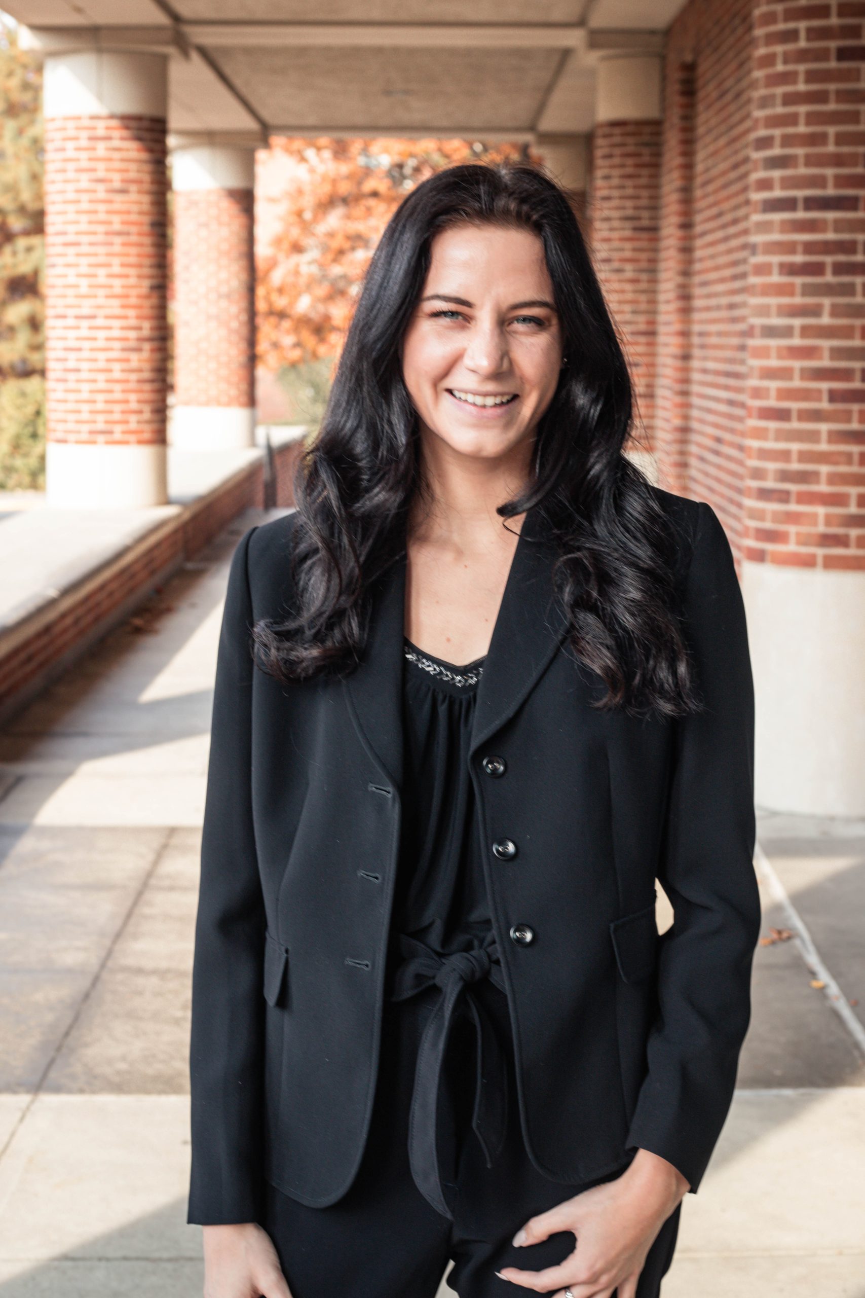 Photo of Erin France, Social Media Coordinator for Law School Veterans Clinic