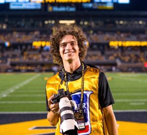 Photo of Kyle Button, Videographer for Athletics