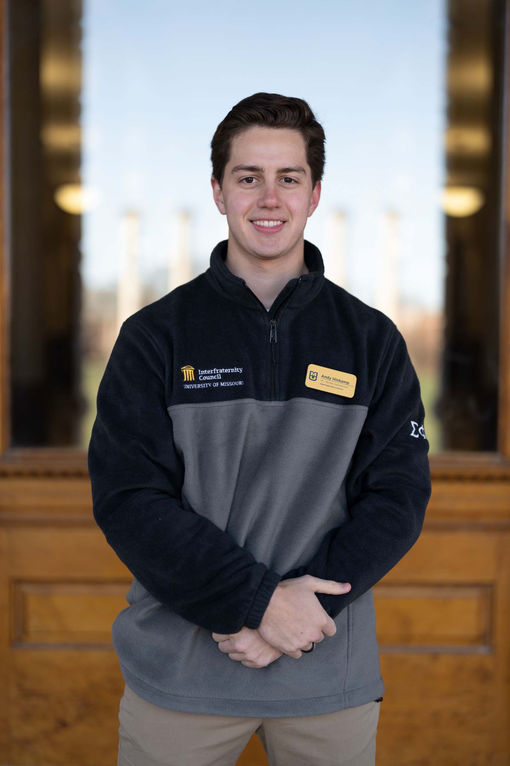 Photo of Andy Hinkamp, Fraternity and Sorority Life Ambassador